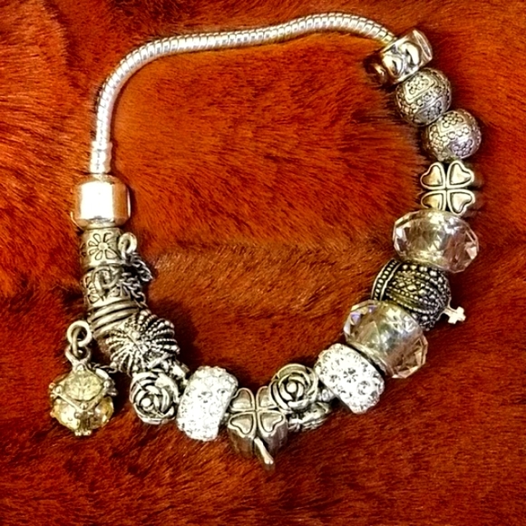 Charm bracelet in style of Pandora - Picture 2 of 6